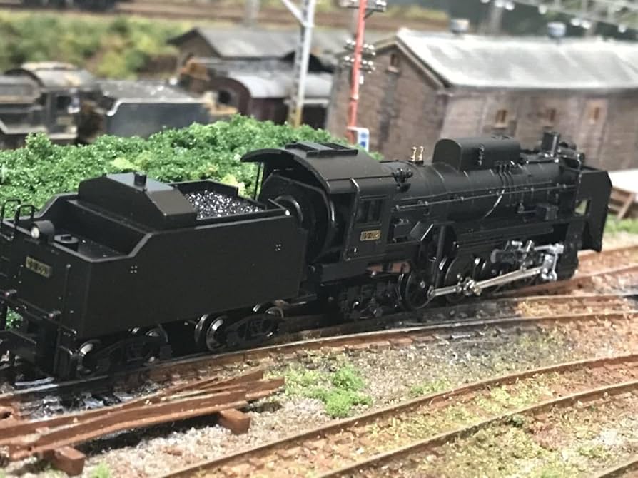 D-51-51 蒸気機関車 microACE 白 赤 塗装済 蒸気機関車